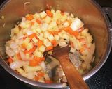 簡単ミネストローネ！！野菜スープ作り方3写真