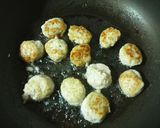 ふわふわ鶏団子と白菜のクリーム煮作り方4写真