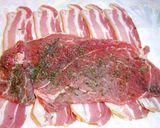 パーティーに♪お肉ロール作り方1写真