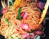 ランチに＊絶品！驚きの食感♪ナポリタン作り方14写真