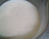 フェイク貝柱　白菜と裂きいかのクリーム煮作り方2写真