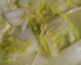 フェイク貝柱　白菜と裂きいかのクリーム煮作り方5写真