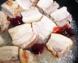 お弁当にも！豚バラ角煮。作り方5写真