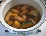 簡単ほっこり かぼちゃと がんもの 煮物作り方3写真