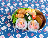 幼稚園 キャラ弁♡節分 巻き鬼くん作り方3写真