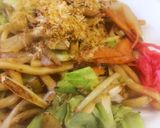 ✨　焼きうどんのバター醤油仕立て　✨作り方3写真