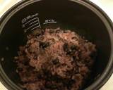 黒千石大豆入り発芽玄米ご飯作り方5写真