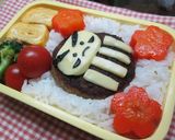 合格祈願！必勝弁当のおかずハンバーグ作り方7写真
