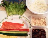 7つ具材で福を呼ぶ♡簡単恵方巻き寿司♡作り方5写真