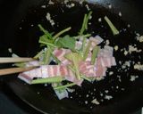 かぶとベーコンの洋風炒め作り方1写真