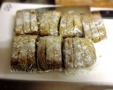 卵白消費に♪しっとり抹茶ケーキ胡桃入り作り方27写真