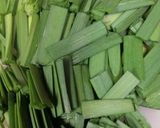 とりミンチとにらのビックリハンバーグ作り方1写真