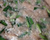 とりミンチとにらのビックリハンバーグ作り方4写真