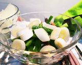 【簡単】イカと野菜のバター醤油炒め作り方1写真
