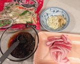 簡単　本格中華屋の味　肉野菜炒め作り方1写真