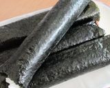 節分♪白梅酢deカニかまと胡瓜の恵方巻き作り方4写真