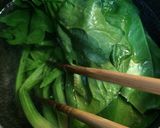 栄養満点のほうれん草のおひたし作り方1写真