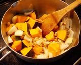 節分の豆で。鶏団子とかぼちゃのスープ作り方3写真