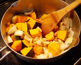 節分の豆で。鶏団子とかぼちゃのスープ作り方3写真