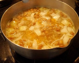 節分の豆で。鶏団子とかぼちゃのスープ作り方4写真