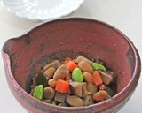 煎り大豆で～富九豆(ふくまめ)の彩り煮作り方13写真