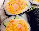 子供も！薔薇の恵方巻き（花の太巻き）作り方12写真