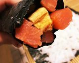 美味しくかわいい♪お花の巻き寿司②作り方6写真