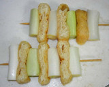 ネギと油揚げのはさみ焼き作り方2写真