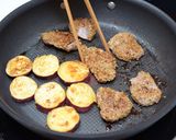 妊娠、授乳中に！塩麹豚のやわらか胡麻焼き作り方4写真