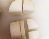 簡単！フライパンで！大根と厚揚げの煮物作り方1写真