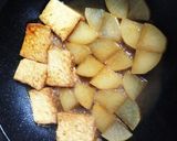 簡単！フライパンで！大根と厚揚げの煮物作り方7写真