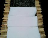 お酒のつまみに◇はんぺんで恵方巻き作り方2写真