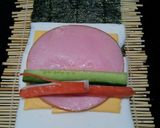 お酒のつまみに◇はんぺんで恵方巻き作り方4写真
