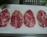 ★簡単！三ツ星食感で＊豚こま肉のカツ＊♪作り方2写真