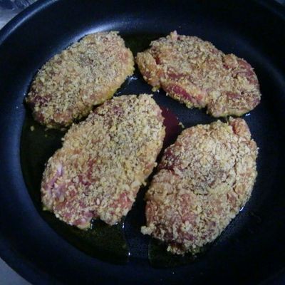☆簡単！三ツ星食感で＊豚こま肉のカツ＊♪ by たかしママ