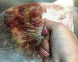 鬼のパンツは良いパンツ太巻き♡塩麹チキン作り方3写真