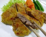 ★簡単！三ツ星食感で＊豚こま肉のカツ＊♪作り方6写真