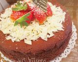 バレンタイン♥口溶けチョコチーズケーキ作り方9写真