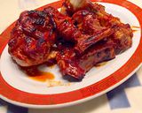 スペアリブのBBQ風！山賊焼き！作り方5写真