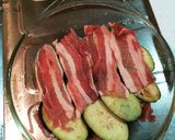 茄子とアサリと豚肉のレンジ蒸し作り方5写真