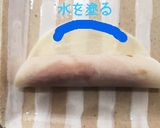 餃子の皮でトルティーヤ風✿ウィンナー作り方2写真
