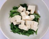 水菜と豆腐の和風イタリアンサラダ作り方4写真