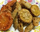片栗粉を付けて焼くだけ♡野菜の唐揚げ？作り方10写真