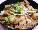 豚キャベツ丼作り方5写真