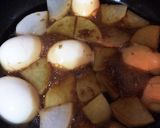 柚子胡椒⋆｡˚✩肉団子＆卵と大根作り方3写真