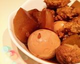 柚子胡椒⋆｡˚✩肉団子＆卵と大根作り方7写真