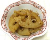 レンコンのキンピラ〜♡(o˘◡˘o)♡作り方10写真