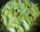 ふわふわ鶏団子と白菜のクリーム煮作り方12写真
