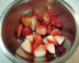 甘酸っぱい♡チョコとイチゴのスイーツピザ作り方3写真