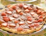 甘酸っぱい♡チョコとイチゴのスイーツピザ作り方5写真
